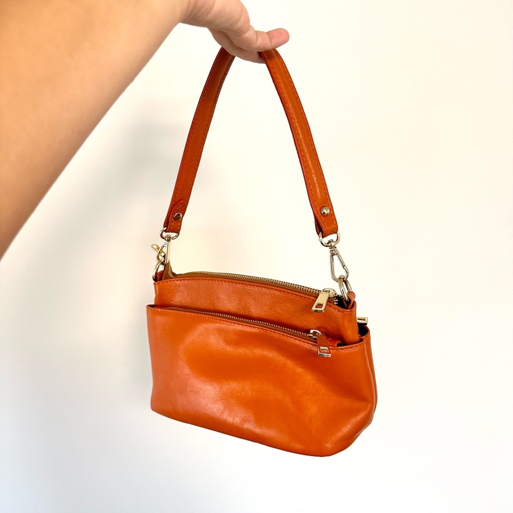 Genuine Leather Crossbody / Shoulder Bag